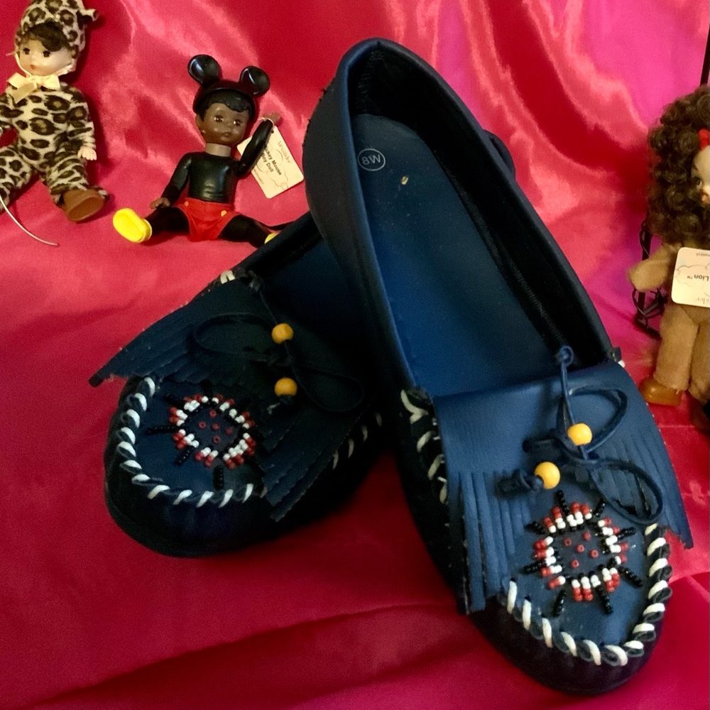 Beaded flat out fabulous Size 8 Wide New